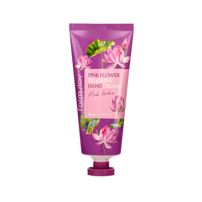 Farm Stay Pink Flower Blooming Hand Cream Pink Lotus - 100ml
