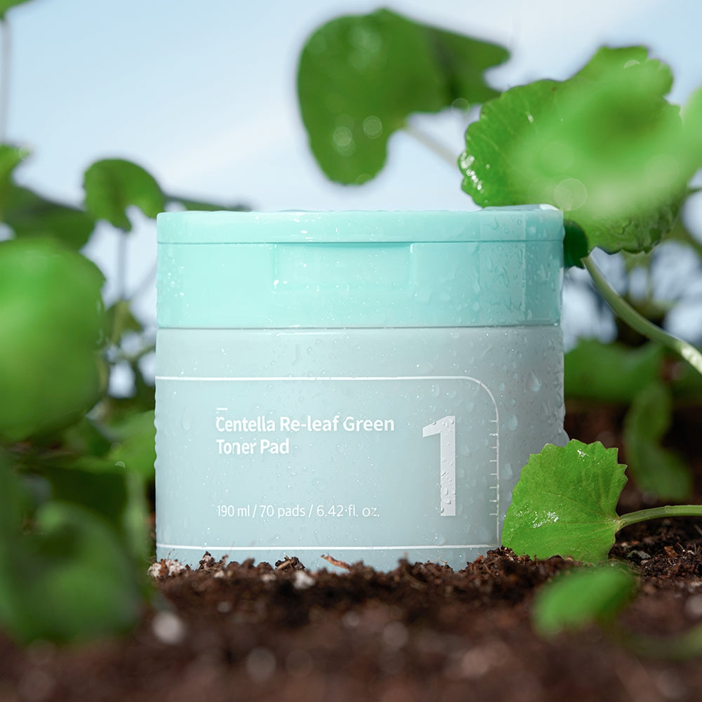 Numbuzin No.1 Centella Re-Leaf Green Toner Pad 190ml (70pad) - 190ml (70pad)