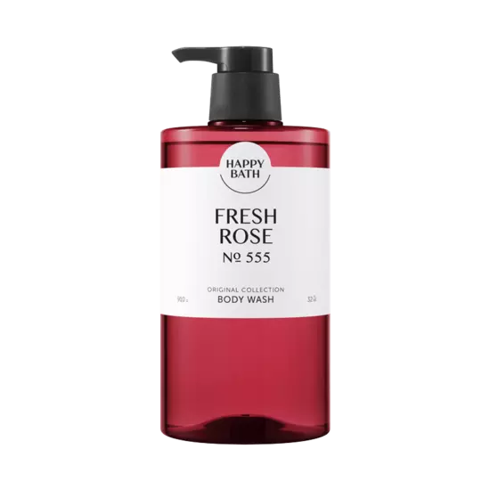 HAPPY BATH BALCK ROSE BODY WASH - 760g/No546