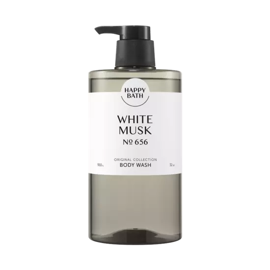HAPPY BATH WHITE MUSK BODY WASH - 910g/No>656