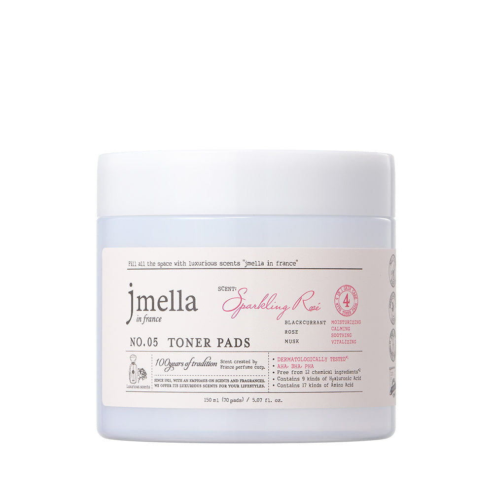 JMELLA SPARKL.ROSE TONER PADS - 150g