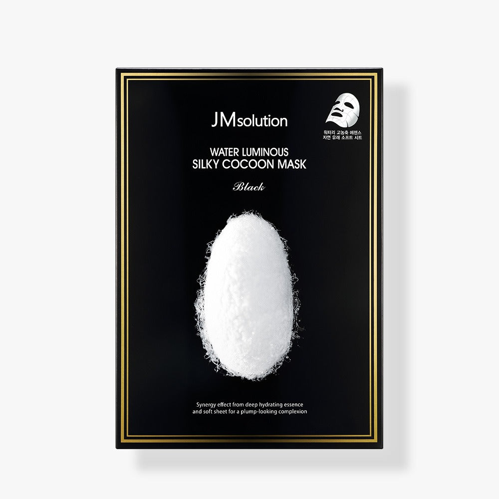 JMSolution water luminous silky cocoon mask black - 35ml*10ea