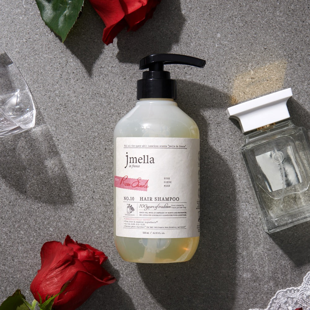 JMELLA ROSE SUEDE HAIR SHAMPOO - 500ml