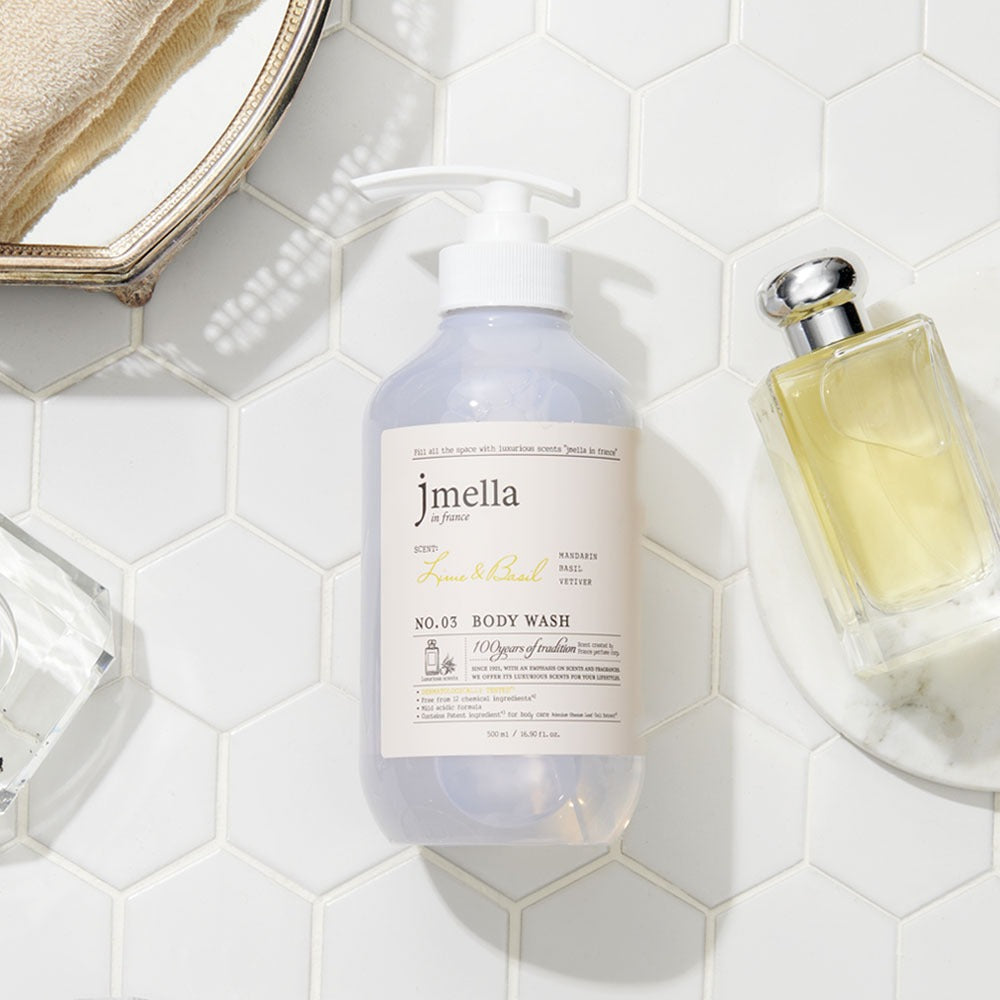 Jmella LIME&Basil Body Wash - 500ml