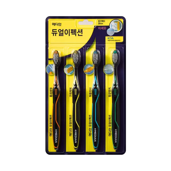 MEDIAN DUOLEFECTION TOOTHBRUSH - 3+1
