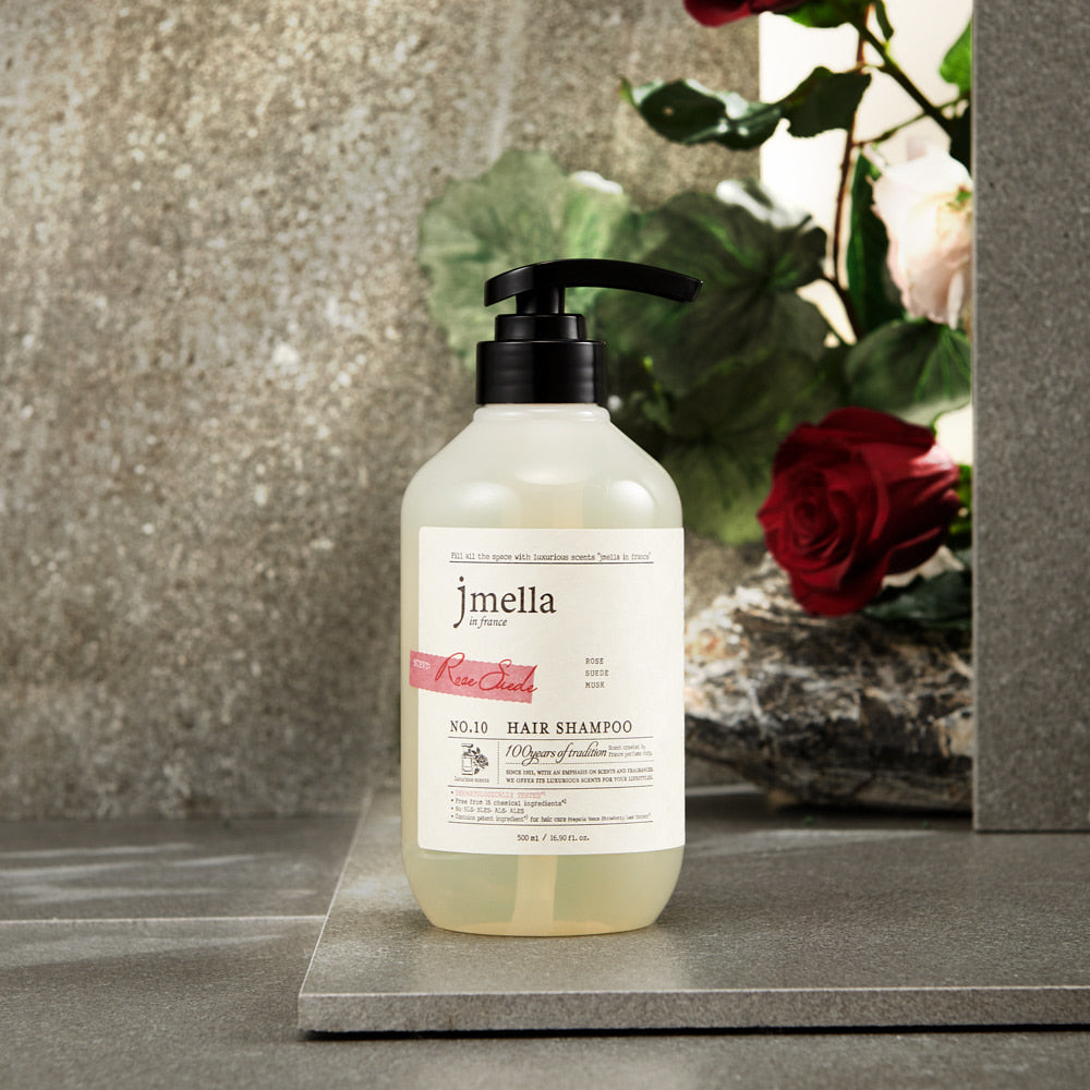 JMELLA ROSE SUEDE HAIR SHAMPOO - 500ml