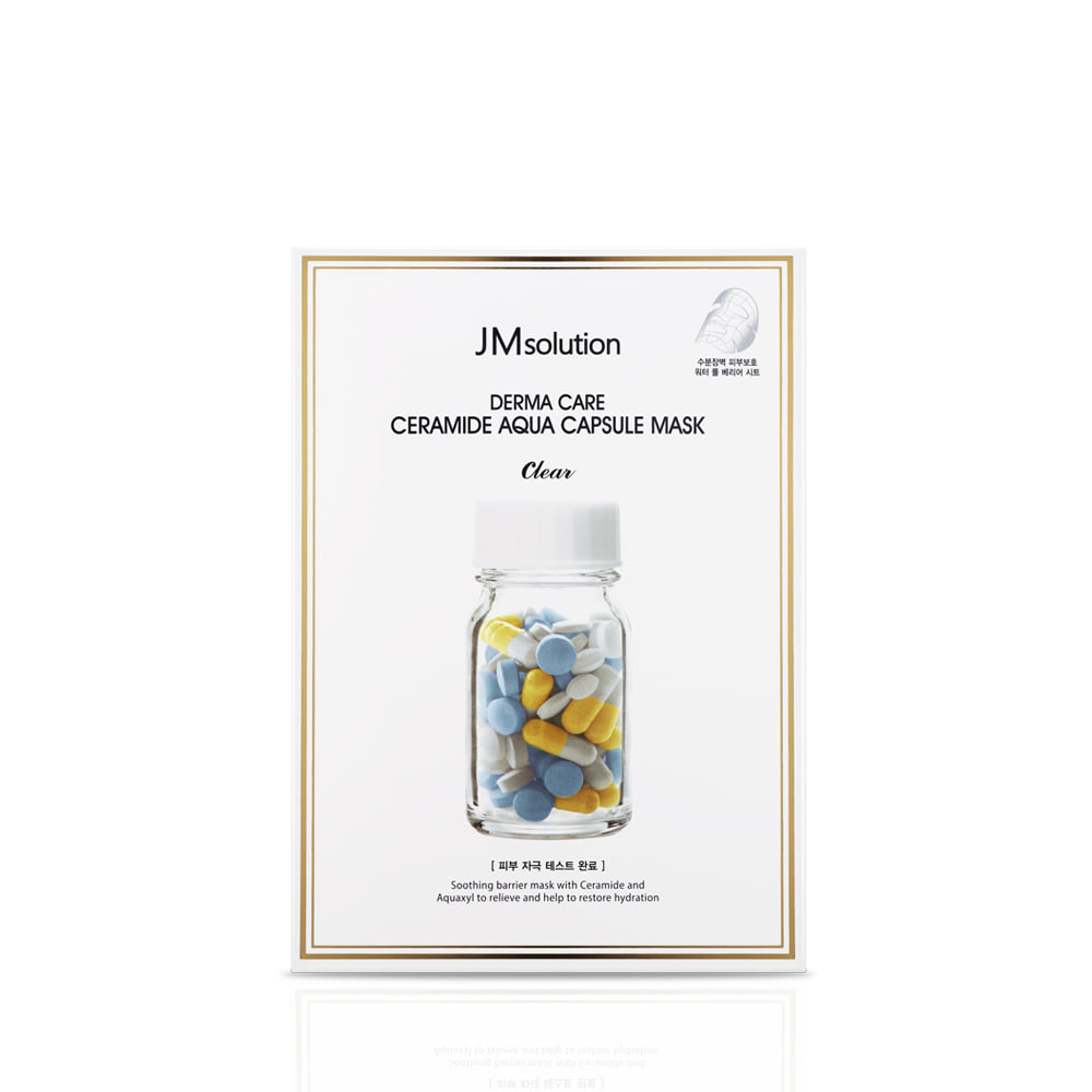 JMSolution derma care ceramide aqua capsule mask clear - 30ml*10ea