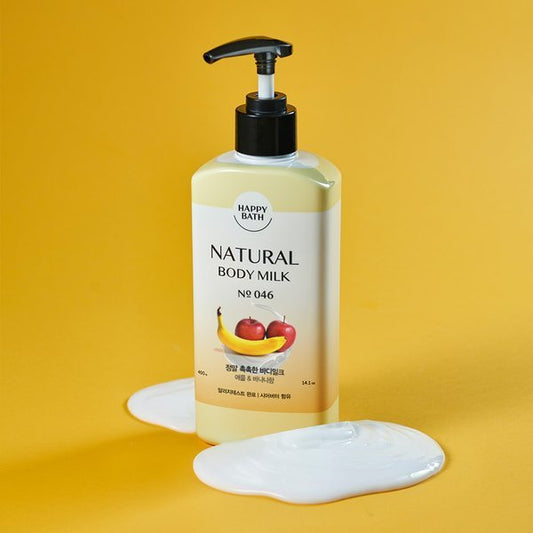HAPPY BATH APPLE&BANANA BODY MILK - 400g/No.046