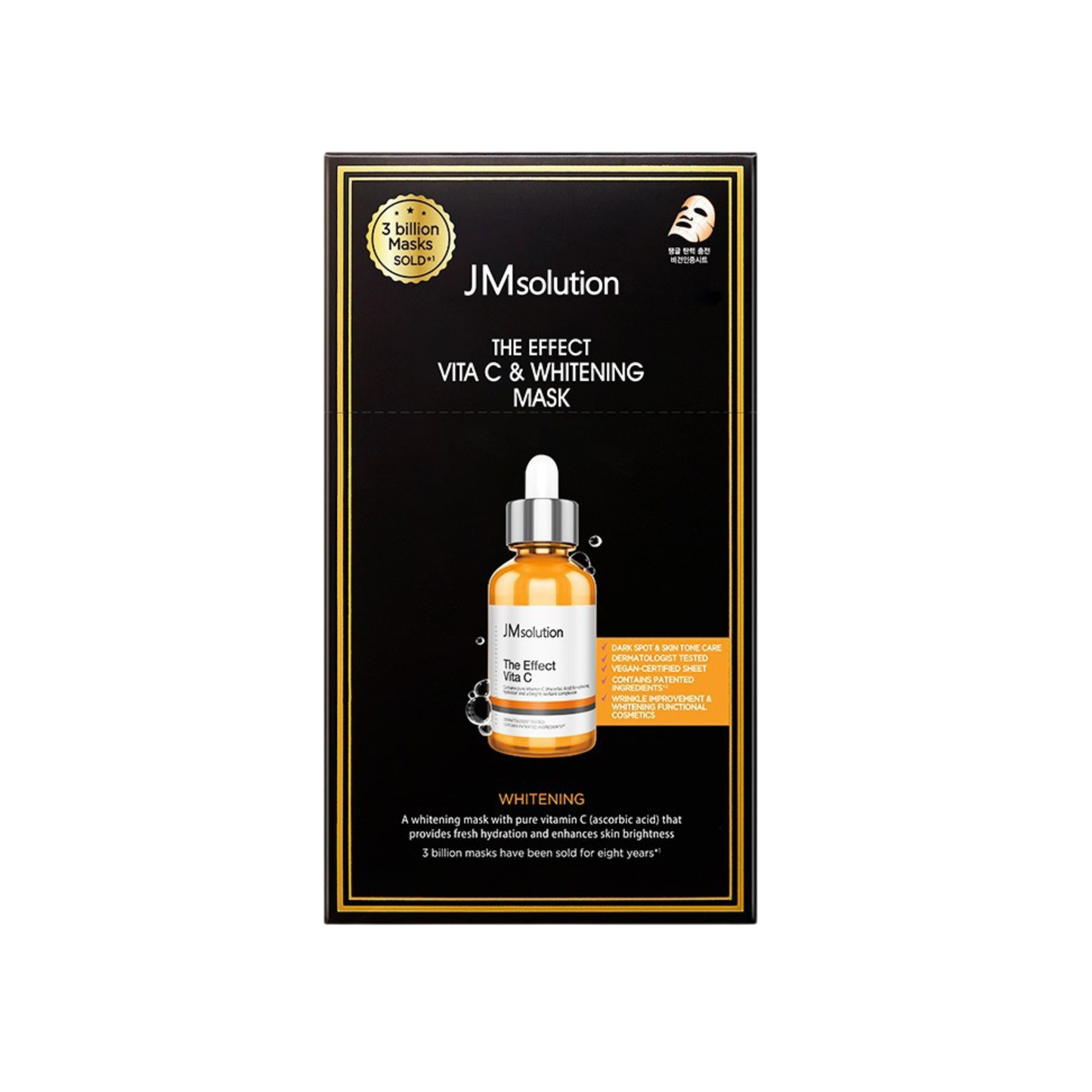 JMsolution The Effect Vita C & Whitening Mask - 10 ea