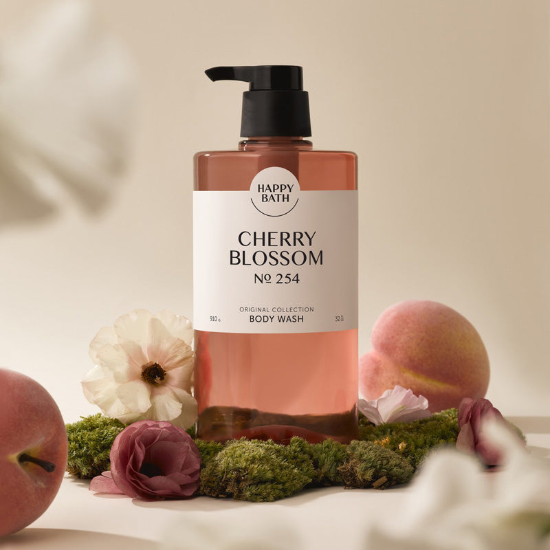 HAPPY BATH CHERRYBLOSSOM BODY WASH - 910g/No.254