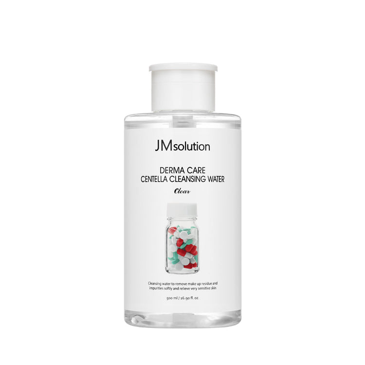 JMSolution derma care centella cleansing water clear - 500ml