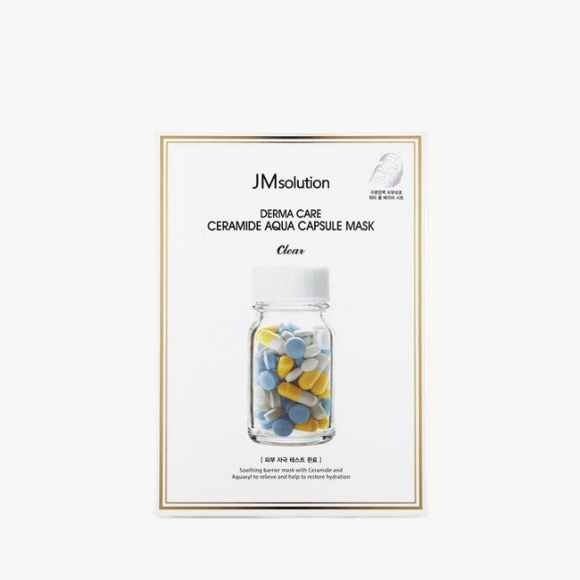 JMSolution derma care ceramide aqua capsule mask clear - 30ml*10ea