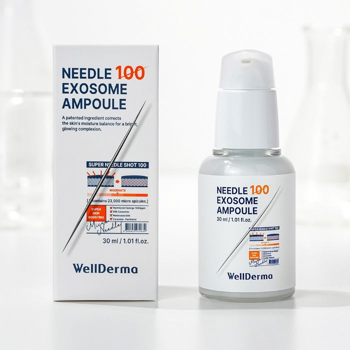 WellDerma Needle 100 Exosme Ampoule - 30ml