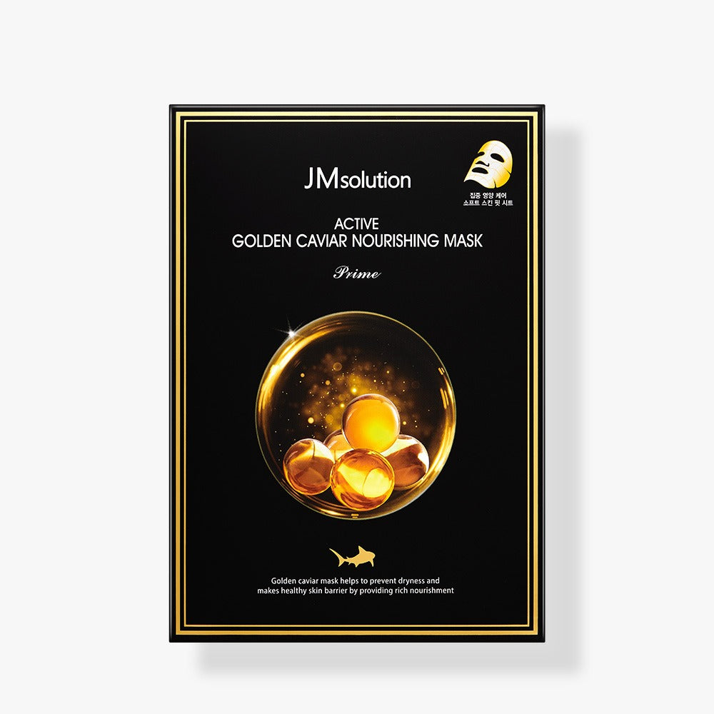 JMSolution active golden caviar nourishing mask - 30ml*10EA