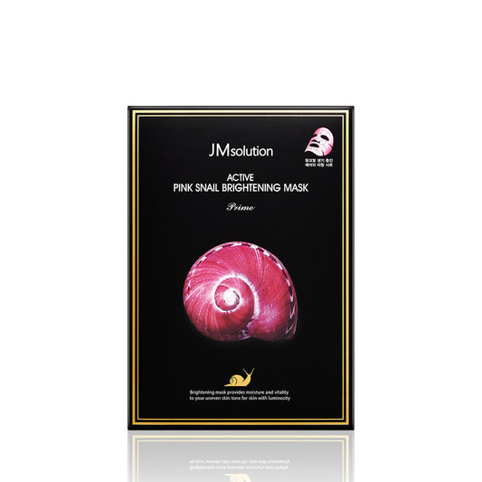 JMSolution active pink snail brightening mask  - 30ml*10ea