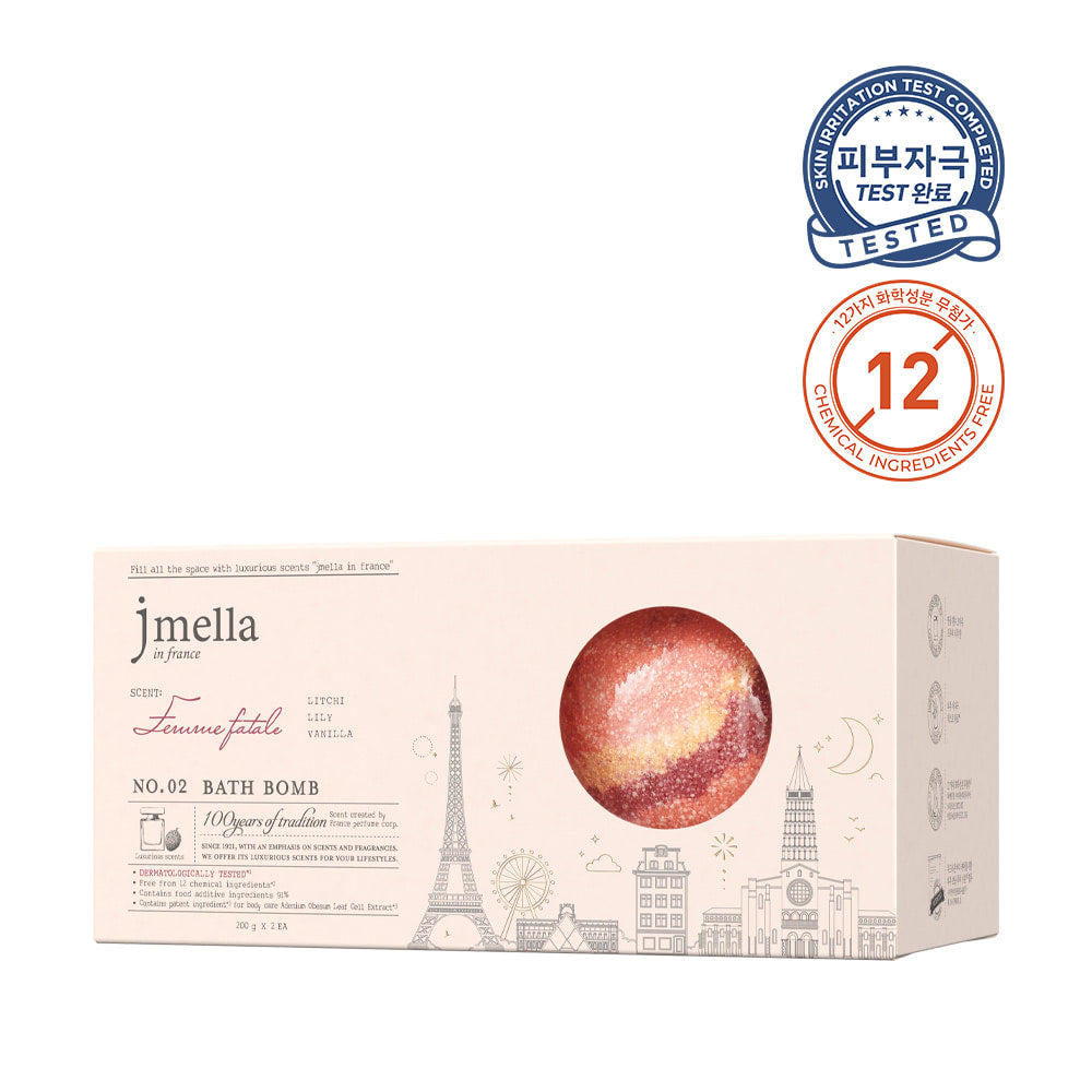 JMELLA FEMME FATALE BATH BOMB - 200g*2ea
