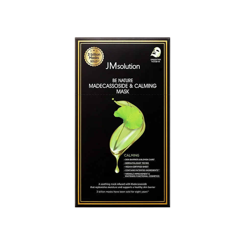 Jmsolution Be Nature Madecassoside & Calming Mask - 10 ea