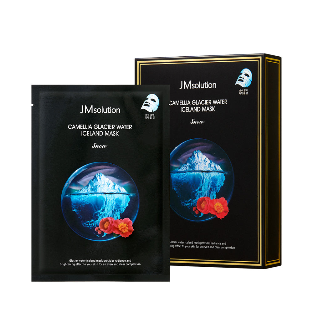 JMSolution camellia glacier water iceland mask snow - 30ml*10ea