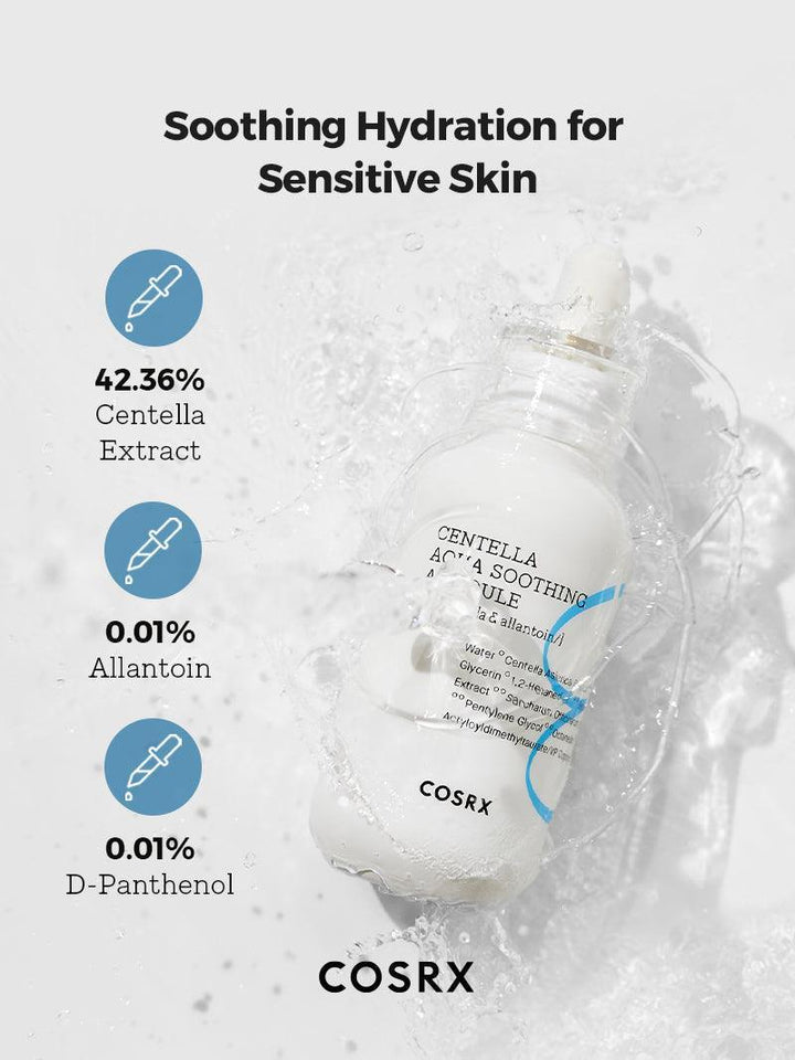 COSRX hydrium centella aqua soothing ampoule 40ml - 40ml