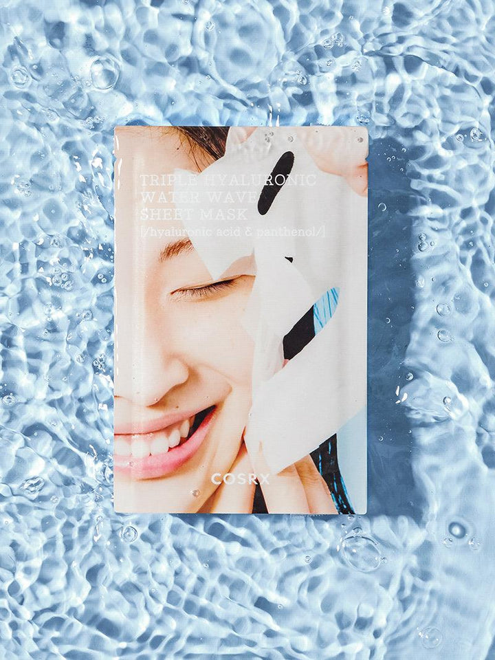 COSRX hydrium triple hyaluronic water wave sheet mask 1ea - 21ml