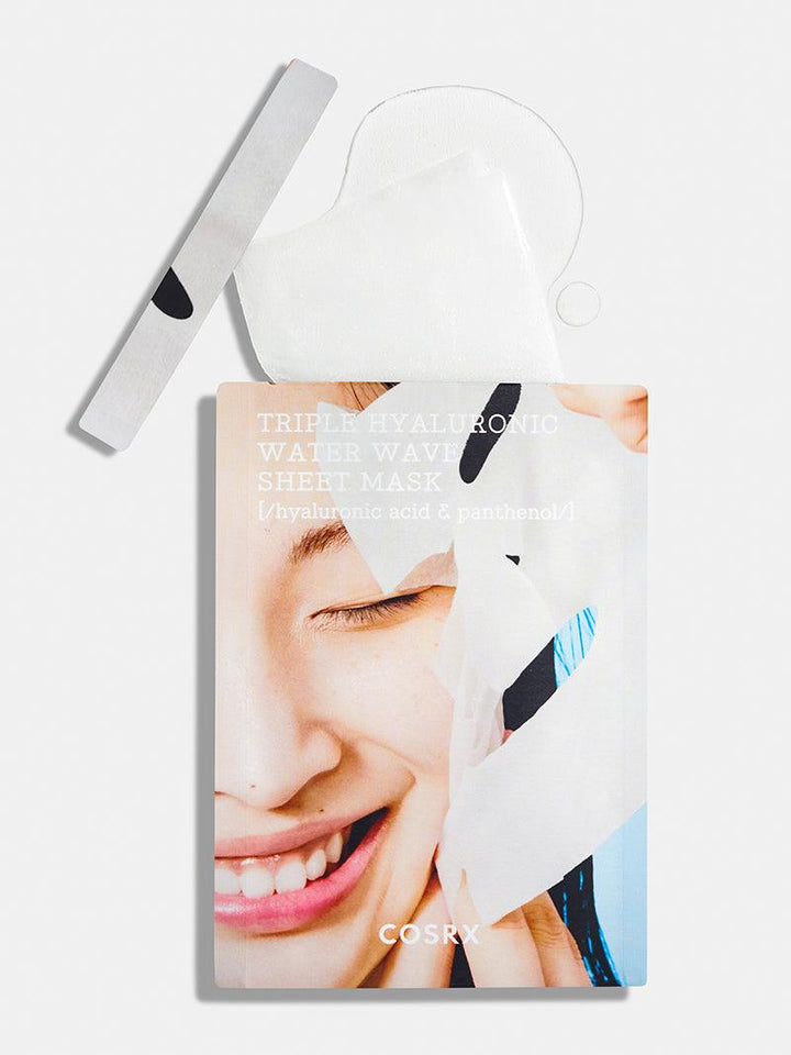 COSRX hydrium triple hyaluronic water wave sheet mask 1ea - 21ml