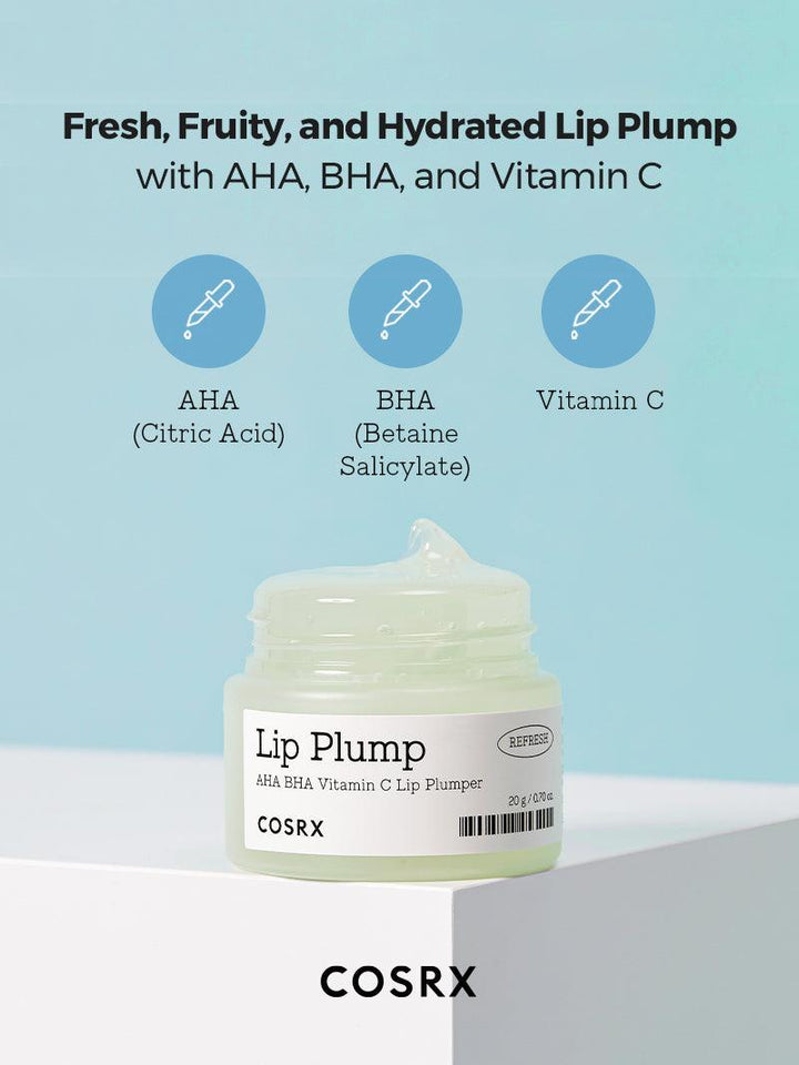 COSRX refresh aha bha vitamin c lip plumper 20g - 20g