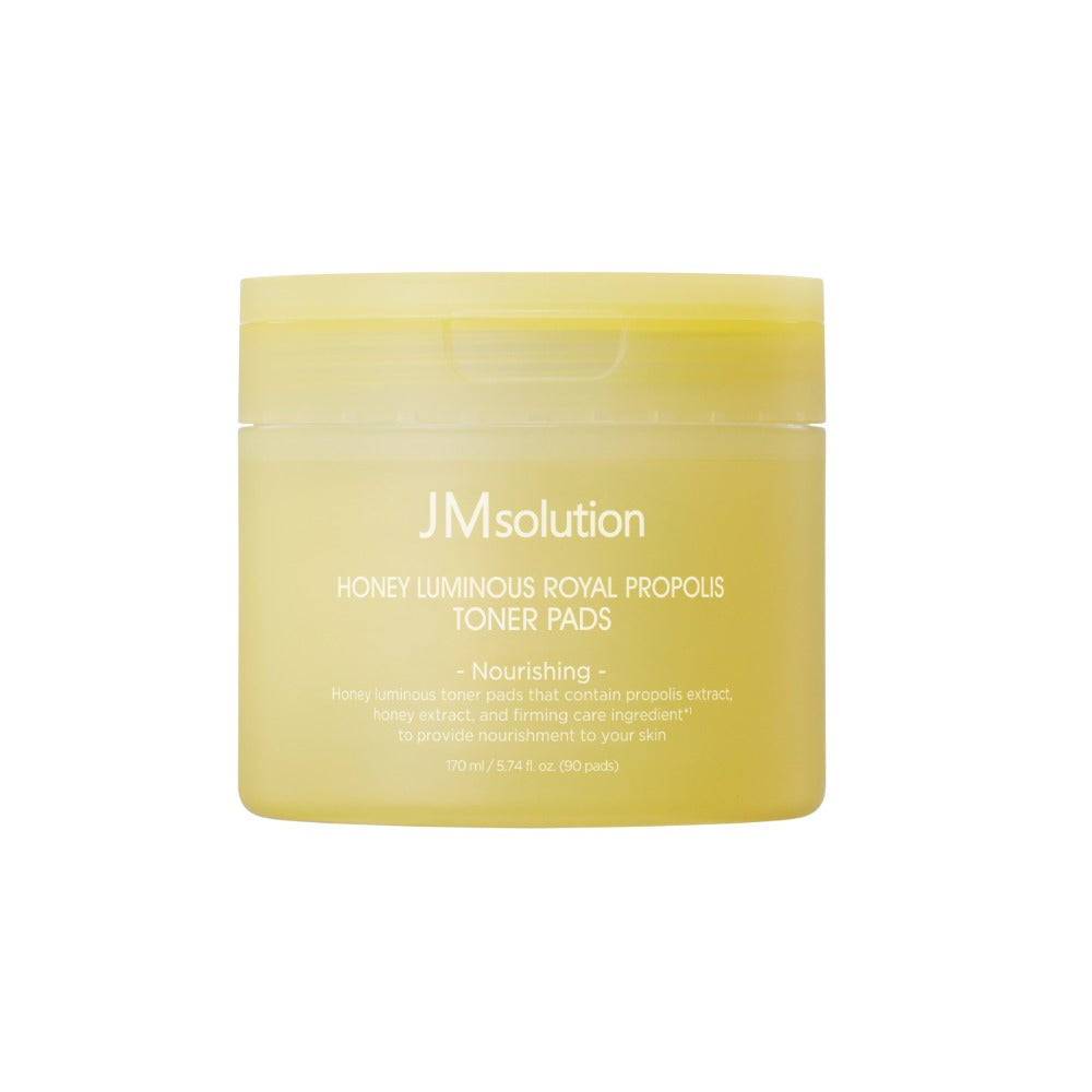 JMsolution HONEY LUMINOUS ROYAL PROPOLIS TONER PADS - Nourishing - 80ea