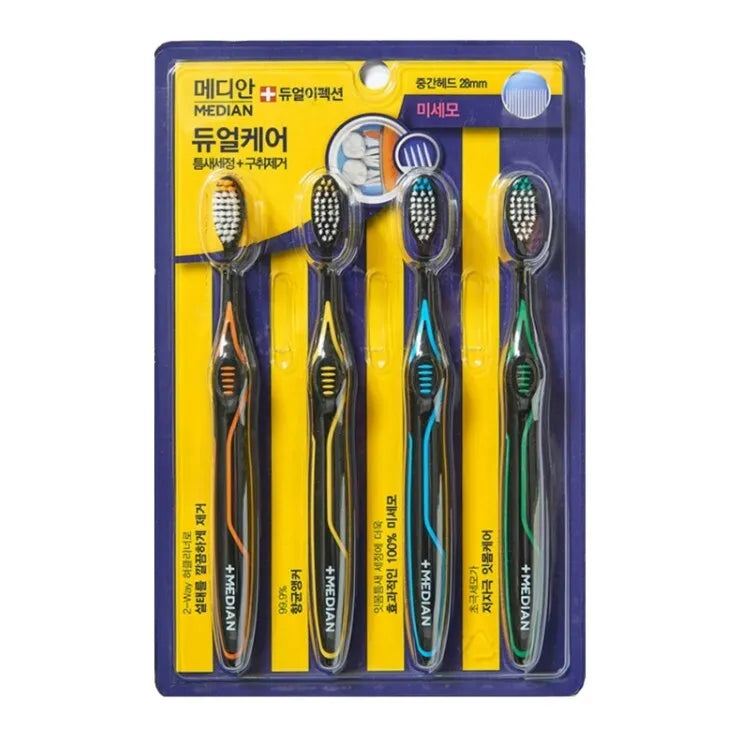 MEDIAN DUAL EFECTIONTOOTHBRUSH - 3+1