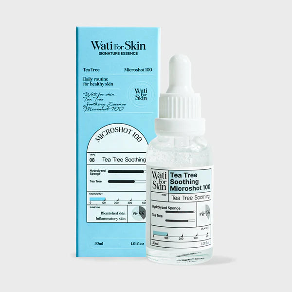 Wati For Skin Tea Tree Soothing Essence Microshot 100 - 30ml