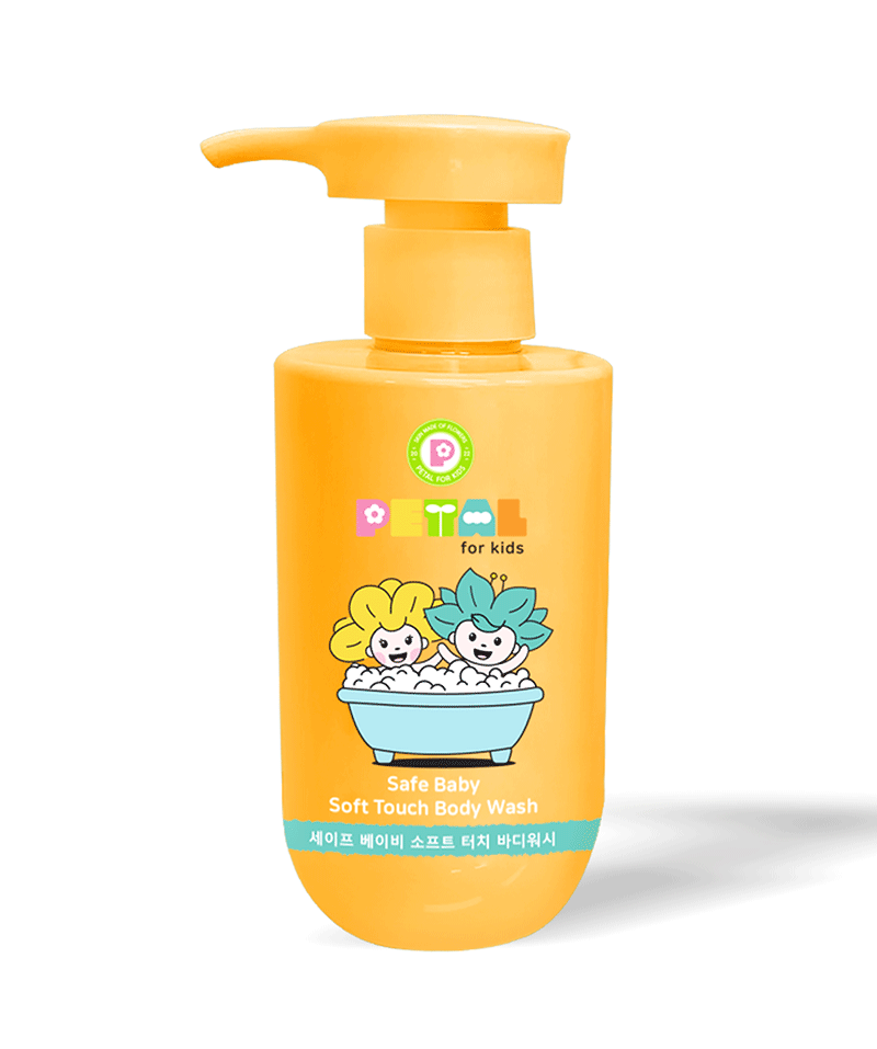 Petal For Kids Safe Baby Soft Touch Body Wash 200ml