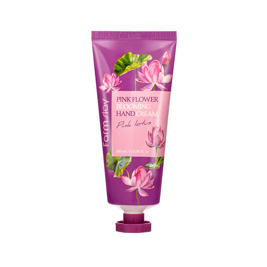 Farm Stay Pink Flower Blooming Hand Cream Pink Lotus - 100ml