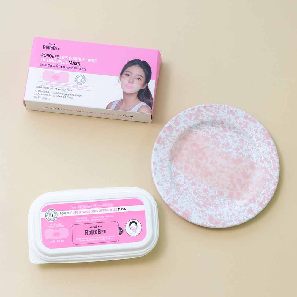ROROBEE LIPS & SMILE LINES LIFTING JELLY MASK - 30ea