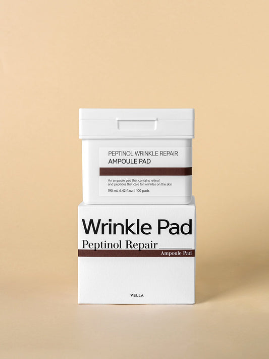 VELLA PEPTINOL WRINKLE REPAIR AMPOULE PAD - 190ml (100sheets)