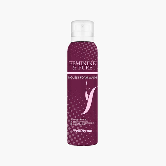 WellDerma feminine&pure mousse foam wash