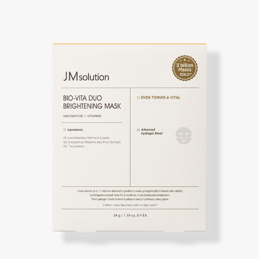 JMsolution Bio-Vita DUO Brightening Mask - 34g*4ea