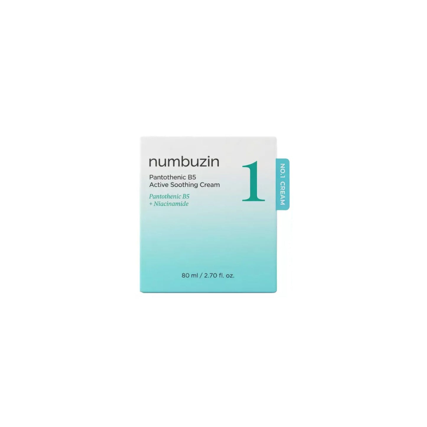 Numbuzin No.1 Soothing Cream - 80ml