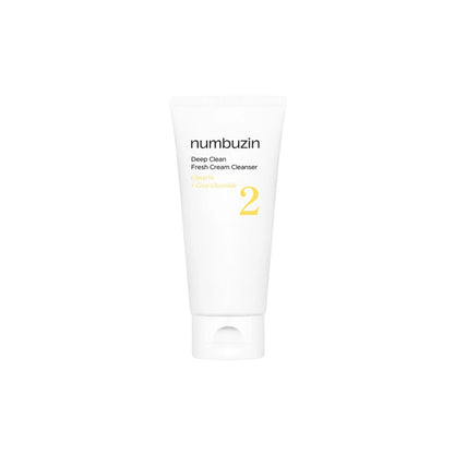 Numbuzin No.2 Deep Clean Fresh Cream Cleanser - 120 ml