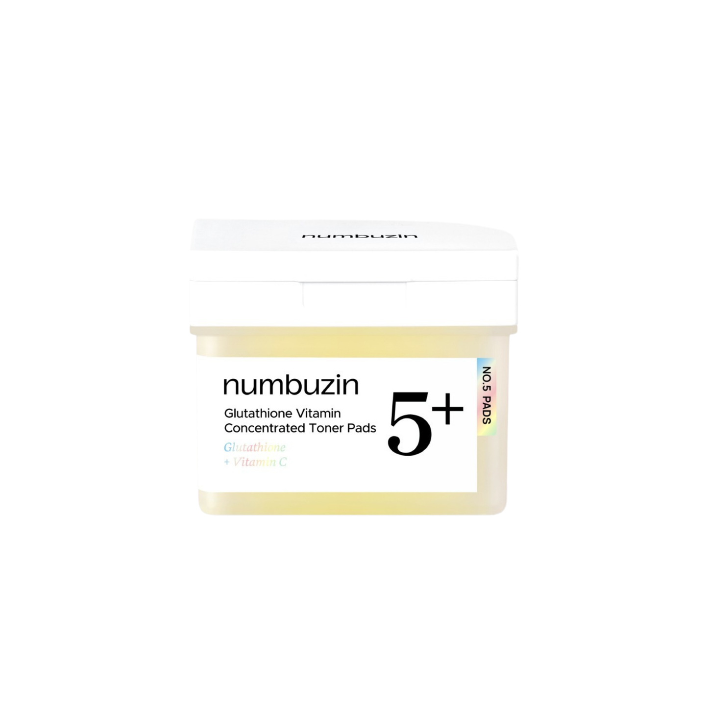 Numbuzin No.5 Glutathione Vitamin Concentrated Toner Pad - 70 Pads