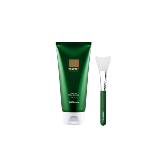 WellDerma TeaTree Soothing Herb Tox Peeling Pack - 150 g