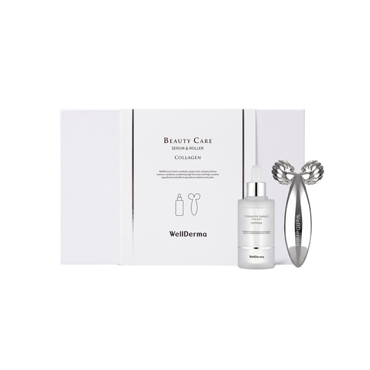 Wellderma Collagen Beauty Care Serum(50ml) & Roller Set