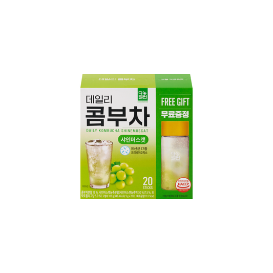 Danongwon Daily Kombucha ShineMuscat - 20 Sticks + Bottle