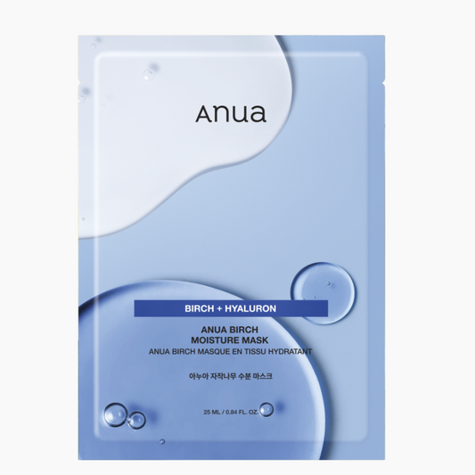 ANUA BIRCH MOISTURE MASK (25ml x 10ea)