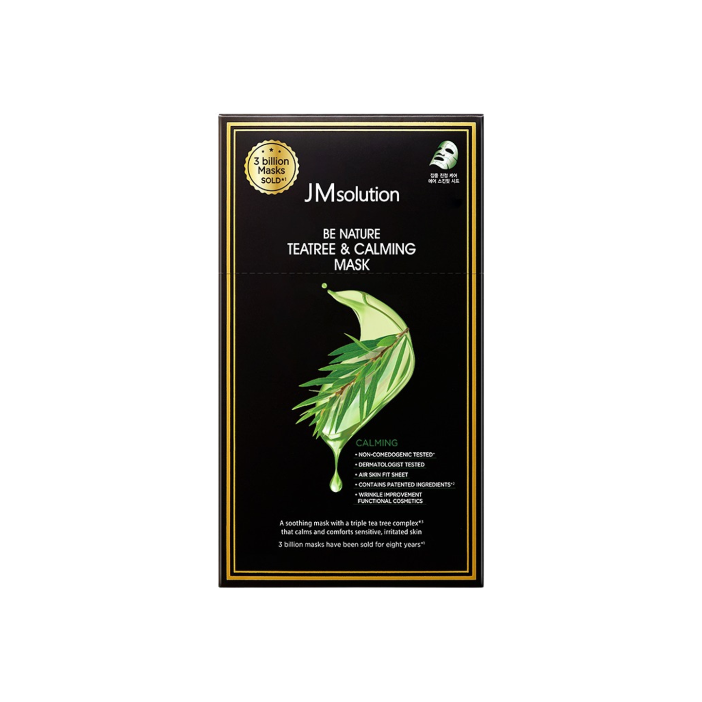 JMsolution Be Nature Tea Tree & Calming Mask - 10 ea