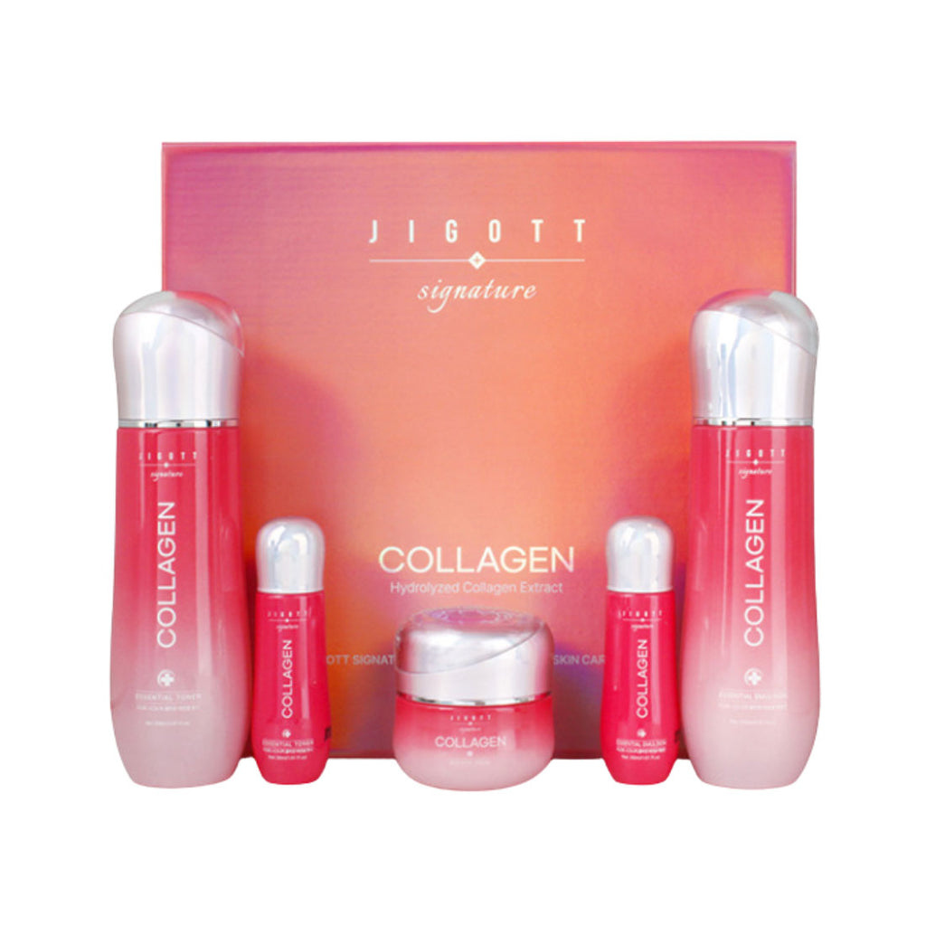 Jigott Signature Collagen Essential Skin Care 3 PCs Set
