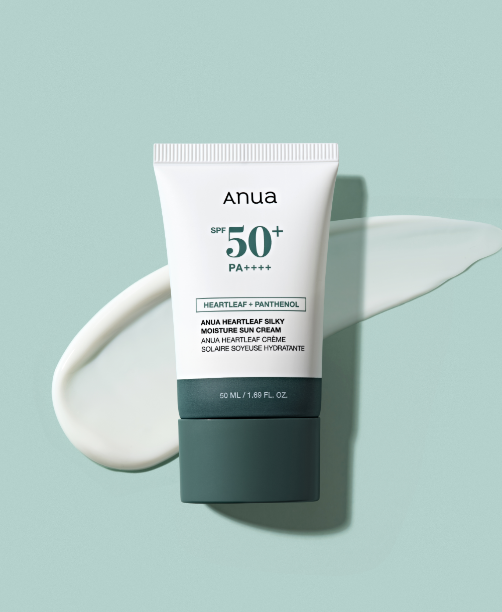 ANUA HEARTLEAF SILKY MOISTURE SUN CREAM - 50ml