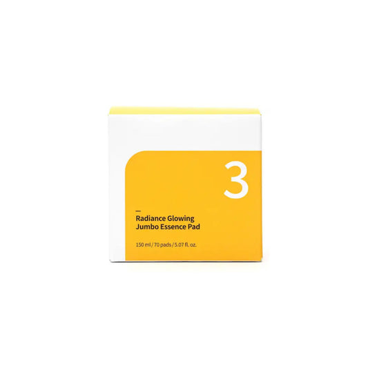 numbuzin No.3 Radiance Glowing Jumbo Essence Pad 70 Pads - 150ml