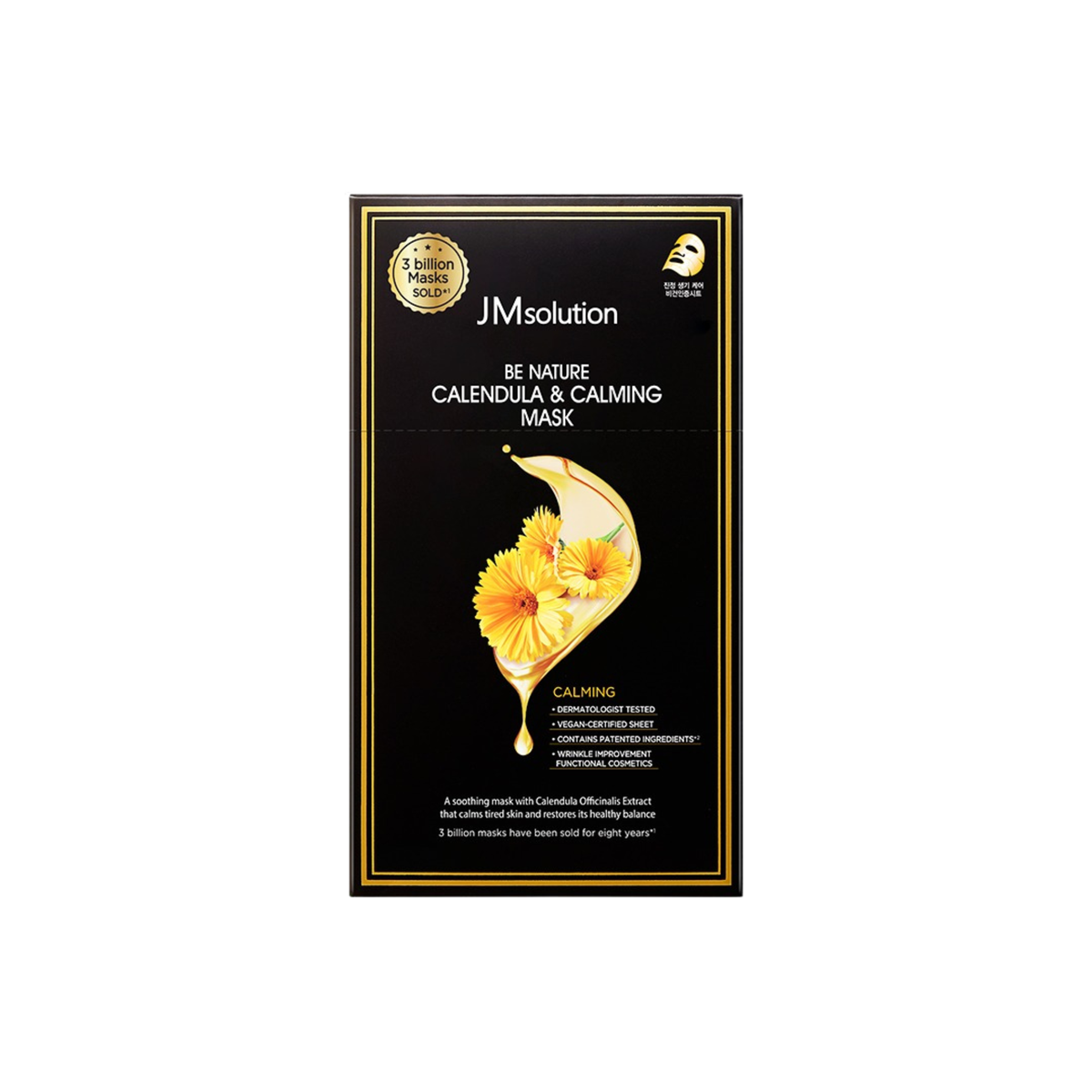 JMsolution Be Nature Calendula & Calming Mask - 10 ea