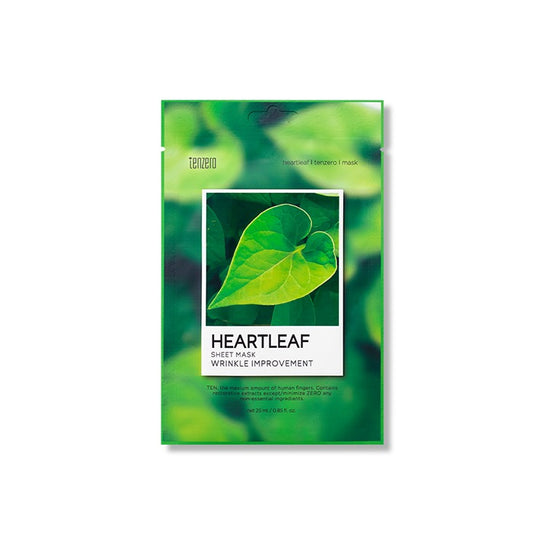 TENZERO HEARTLEAF SHEET MASK - 25 ml