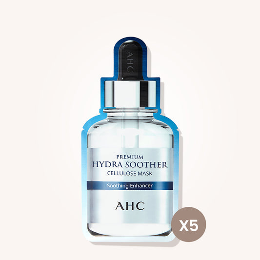 AHC HD SOOTHER CELLULOSE MASK - 27ml*5ea