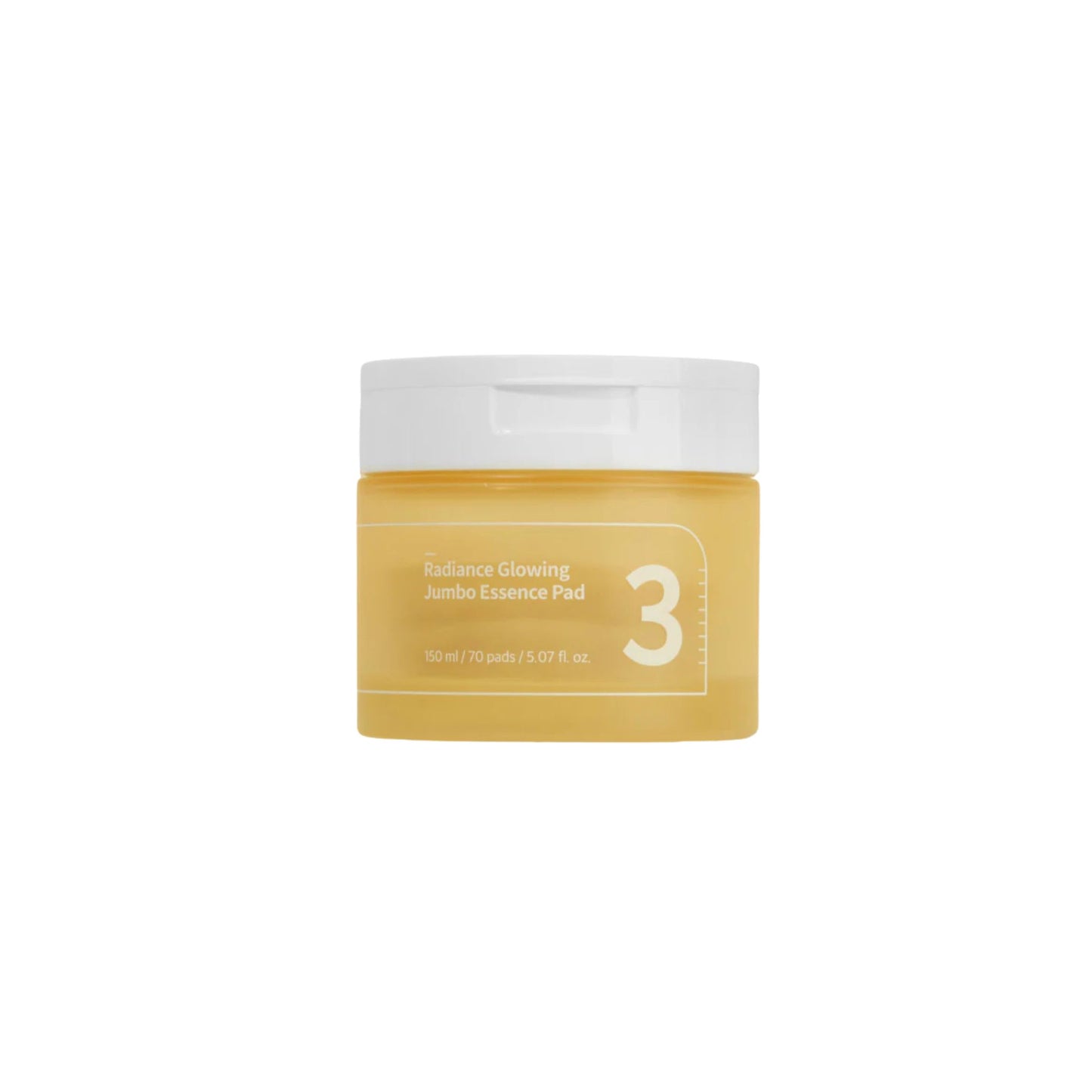 numbuzin No.3 Radiance Glowing Jumbo Essence Pad 70 Pads - 150ml